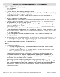Instructions for Major Drainage and Regional Detention Projects Application - City of Austin, Texas, Page 8