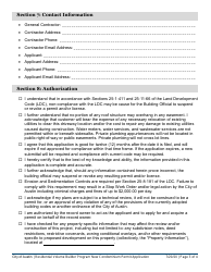 New Condominium Permit Application - One and Two Family Dwellings - Residential Volume Builder Program - City of Austin, Texas, Page 3