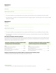 Form HCA50-0704 Pebb Declaration of Tax Status - Washington, Page 2