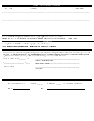 Application for Designated Property Towing Agent - City of Long Beach, New York, Page 2