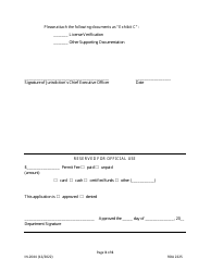 Form IN-2044 Application for Residential Exemption Authorization - Tennessee, Page 3