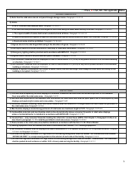 NFPA 1124 (2006 Edition) Consumer Fireworks Facility Compliance Checklist - Pennsylvania, Page 3