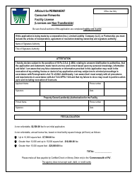 Application for Consumer Fireworks Facility - Pennsylvania, Page 6