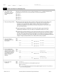 Official Form 101 Voluntary Petition for Individuals Filing for Bankruptcy, Page 3
