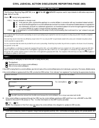 Form BD (SEC Form 1490) Uniform Application for Broker-Dealer Registration, Page 22