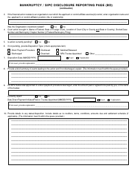 Form BD (SEC Form 1490) Uniform Application for Broker-Dealer Registration, Page 26