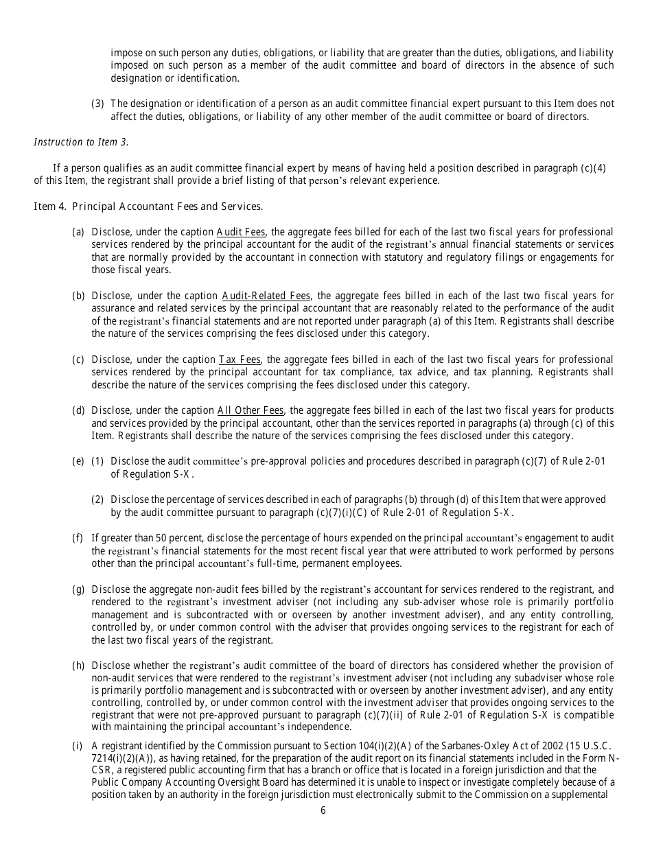 Form N-CSR (SEC Form 2569) Certified Shareholder Report of Registered Management Investment Companies, Page 7