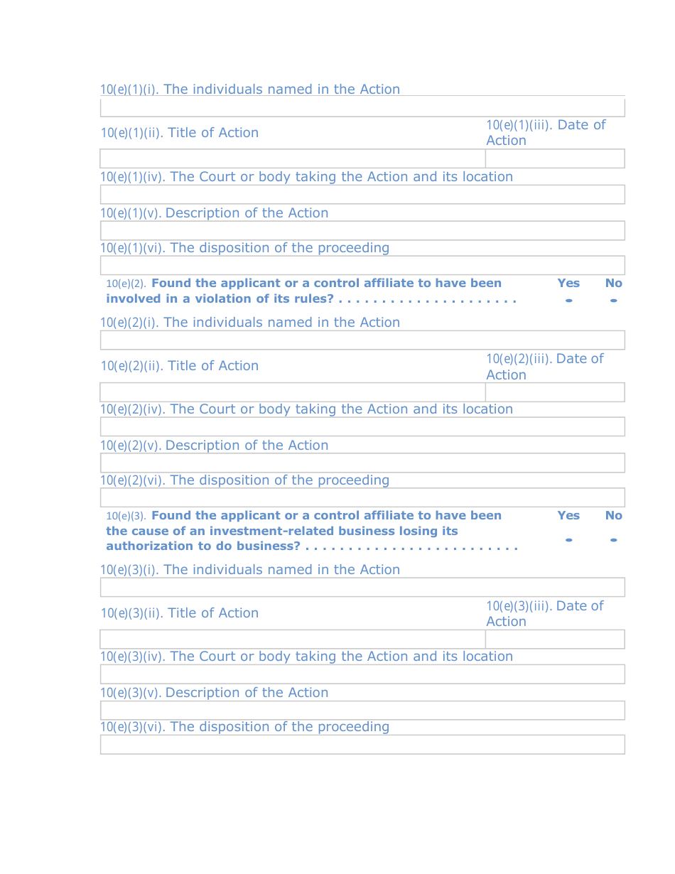 Form TA-1 (SEC Form 1528) Uniform Form for Registration as a Transfer Agent and for Amendment to Registration Pursuant to Section 17a of the Securities Exchange Act of 1934, Page 12