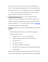 Form TA-1 (SEC Form 1528) Uniform Form for Registration as a Transfer Agent and for Amendment to Registration Pursuant to Section 17a of the Securities Exchange Act of 1934, Page 20