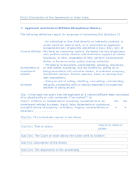 Form TA-1 (SEC Form 1528) Uniform Form for Registration as a Transfer Agent and for Amendment to Registration Pursuant to Section 17a of the Securities Exchange Act of 1934, Page 6