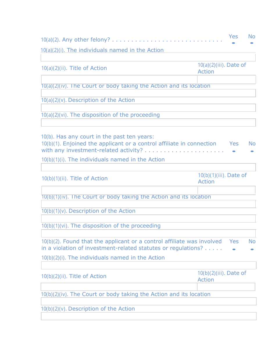 Form TA-1 (SEC Form 1528) Uniform Form for Registration as a Transfer Agent and for Amendment to Registration Pursuant to Section 17a of the Securities Exchange Act of 1934, Page 7