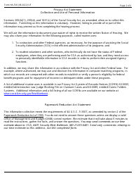 Form HA-510 Waiver of Timely Written Notice of Hearing, Page 2
