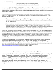 Formulario HA-510-SP Renuncia a La Notificacion Escrita Oportuna De La Audiencia (Spanish), Page 2