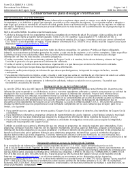 Formulario SSA-3288-SP Consentimiento Para Divulgar Informacion (Spanish)