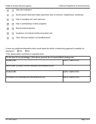 Form LIC603 Preplacement Appraisal Information - California, Page 3