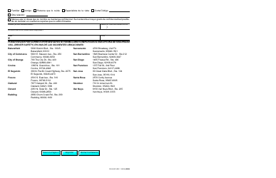 Formulario DS699 SP Solicitud Para Reexaminacion Del Conductor - California (Spanish), Page 2