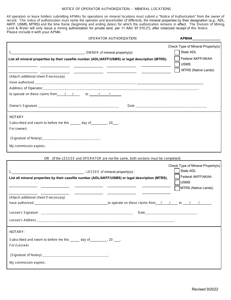 Nome Offshore Operator - Supplemental Information - Alaska, Page 4