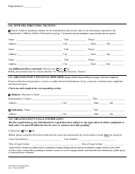 Charitable Trust Initial Registration - Washington, Page 8