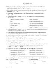 Individual Student Needs Assessment Form - Preschool and School Age Children and Youth Living in Homeless Situations - North Dakota, Page 3