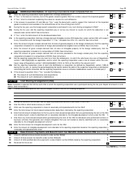 IRS Form 5472 Information Return of a 25% Foreign-Owned U.S. Corporation or a Foreign Corporation Engaged in a U.S. Trade or Business (Under Sections 6038a and 6038c of the Internal Revenue Code), Page 3