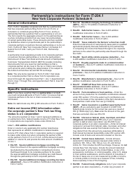 Instructions for Form IT-204, IT-204-IP, IT-204.1, IT-204-CP - New York, Page 16