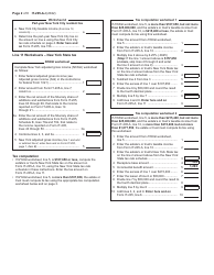 Instructions for Form IT-205-A Fiduciary Allocation - New York, Page 2