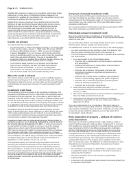 Instructions for Form IT-212 Investment Credit - New York, Page 2