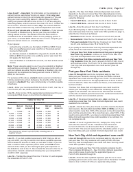 Instructions for Form IT-216 Claim for Child and Dependent Care Credit - New York, Page 5