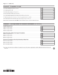 Form IT-228 Contributions to Certain Funds Credit - New York, Page 2