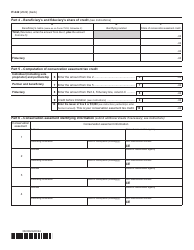 Form IT-242 Claim for Conservation Easement Tax Credit - New York, Page 2