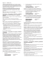 Instructions for Form IT-605 Claim for Ez Investment Tax Credit and Ez Employment Incentive Credit for the Financial Services Industry - New York, Page 2