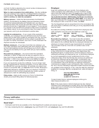Form IT-2104-E Certificate of Exemption From Withholding - New York, Page 2