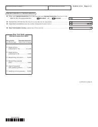Form IT-203-X Amended Nonresident and Part-Year Resident Income Tax Return - New York, Page 3