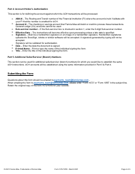 Form 1072 (1055) Authorization for Automatic Transfer of Funds, Page 4