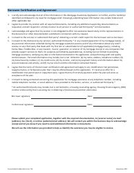 Form 710 Mortgage Assistance Application, Page 4