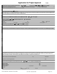 Form 1026 Application for Project Approval, Page 3