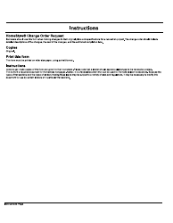 Form 1200 Homestyle Change Order Request, Page 2