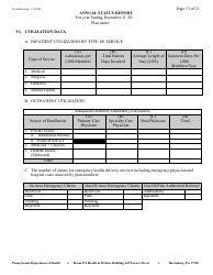 Annual Status Report - Pennsylvania, Page 13