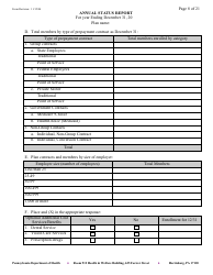 Annual Status Report - Pennsylvania, Page 8