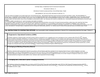 AFMC Form 158 Packaging Requirements, Page 2