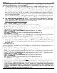 Form LDSS-3151 Change Report Form - Supplemental Nutrition Assistance Program (Snap) - New York, Page 2