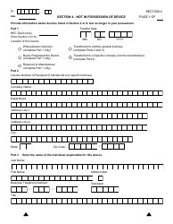 NRC Form 664 General Licensee Registration, Page 9