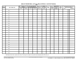 Form UIC-55 Class V Storage Well Application - Louisiana, Page 5