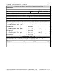 Form DBPR AU-4153 Application for Initial Licensure as Auctioneer - Florida, Page 4