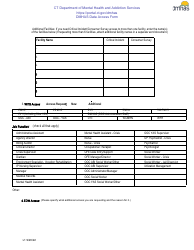 Dmhas Data Access Form - Connecticut, Page 2