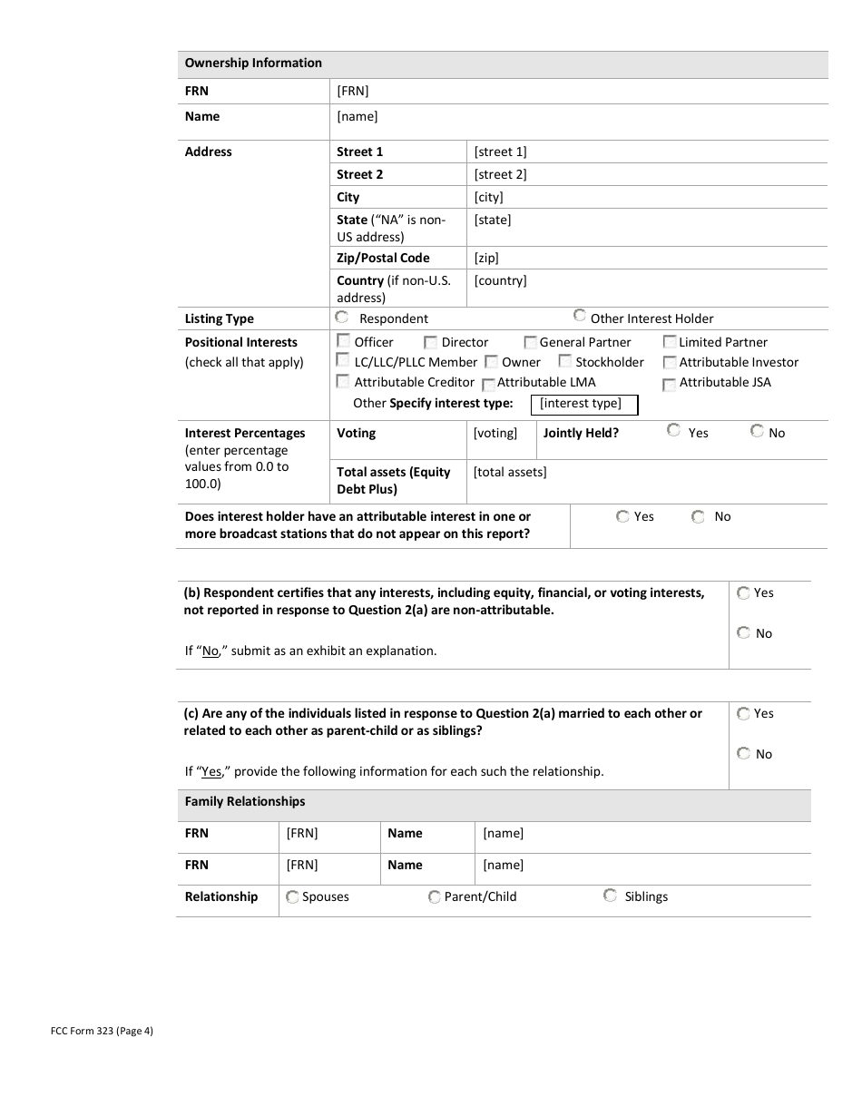 FCC Form 323 Ownership Report for Commercial Broadcast Stations, Page 21
