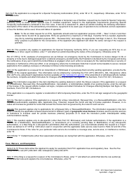 FCC Form 601 Application for Wireless Telecommunications Bureau Radio Service Authorization - Main Form, Page 12