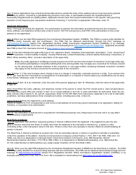 FCC Form 601 Application for Wireless Telecommunications Bureau Radio Service Authorization - Main Form, Page 13