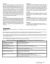FCC Form 601 Application for Wireless Telecommunications Bureau Radio Service Authorization - Main Form, Page 3