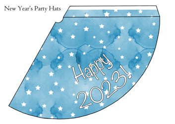 New Year Hat Template, Page 2